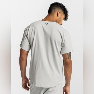 ASRV 0612. COTTONPLUS™ VENTED TEE - STONE